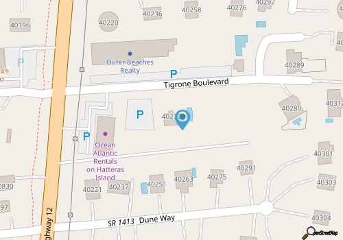Dog-friendly home with ocean views, private pool, hot tub, & fireplace map location