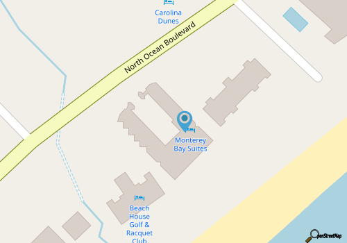 New Direct Oceanfront Updated Corner Monterey Bay! map location