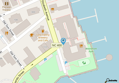 Three bedroom condo on the Outer Banks - great view, overlooks Manteo Harbor! map location