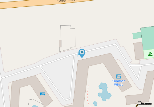 Summer Winds B-133, Oceanfront Condo in Indian Beach, NC! map location
