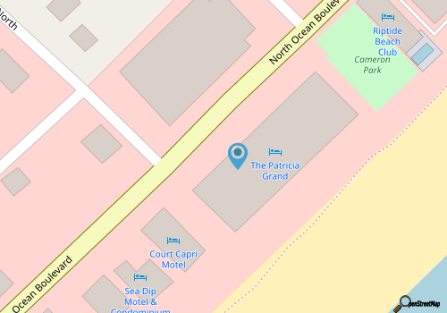 Oceanfront Deluxe Serenity map location