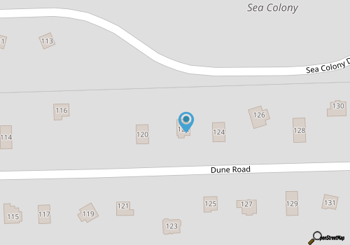 Duck Views-- 4BR Oceanside Duck Home with Private Pool map location
