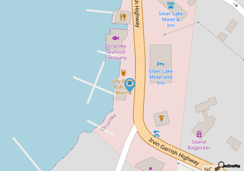 Heaven on Ocracoke: Expansive views of the harbor map location