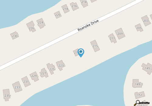 CH219- 3 Bedroom Canal front Home with Private Dock and Kayaks! map location