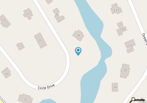 3-bedroom quiet, unique house in Southern Shores with WiFi, AC map location