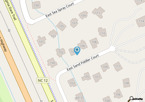 Sandfiddler | Oceanside | Nags Head | Sleeps 16 map location