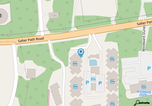 Colony by the Sea 301 | Oceanview 2BR Condo w/ Pool, Hot Tub & Beach Access map location