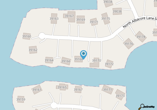 Well-Equipped Waterfront Home w/Free WiFi, Private Hot Tub, W/D, Shared Pool map location