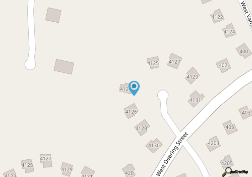 Inviting dog-friendly home with pool, full kitchen, central AC, & W/D map location