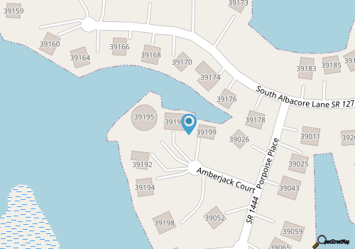 Waterfront home with private hot tub, dock, sound views & decks - dog-friendly map location