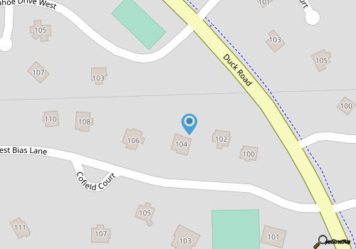 Bowie's Bungalow - 2 Bedroom Private and Quiet Condo - Sound Side of Duck, NC map location