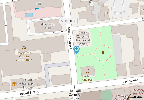 Historic Property near restaurants and Waterfront Park map location