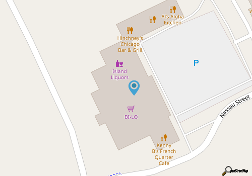 Surfboard Rental map location