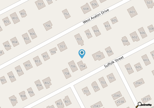 Sunshine House OBX-KDH- just one block to boat launch and Bay Dr.-Bike to Beach map location