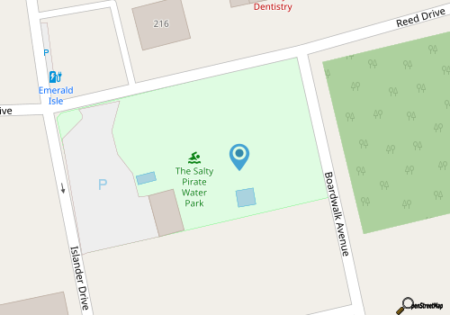 The Salty Pirate Waterpark map location