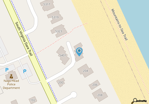 Whispering Sands #7: Oceanfront, Shared pool map location