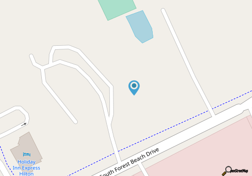 Close to beach with pool, tennis, pool  & private balcony map location