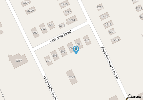 New Listing!  Reel-M-Inn -- Classic Nags Head Beach house just 2 blocks to Ocean map location
