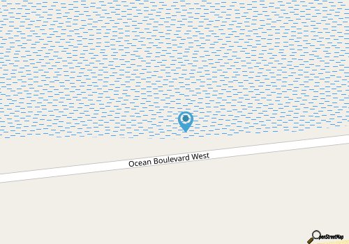 Fantastic, Multi-Level Home Across From Beach w/Free WiFi, AC, W/D, Deck map location