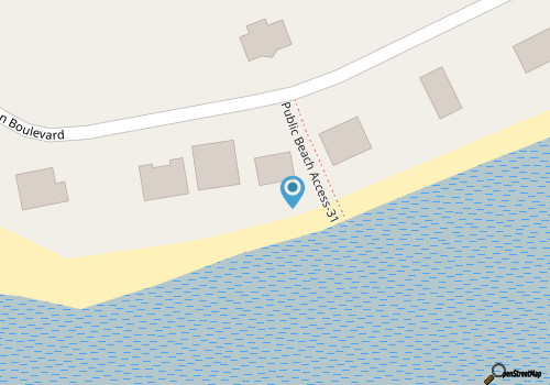 Oceanfront! Quiet & Relaxing on South end of Tarpon, with magnificent sunsets! map location