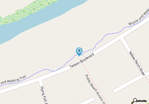 Fripp's Best Location and Just Steps Away from the Beach! map location