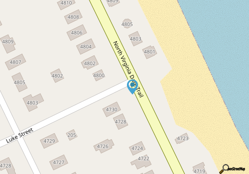 Fantasea -- Spectacular Semi OF Home in Kitty Hawk w/Elevator, Pool and Ocean Views map location