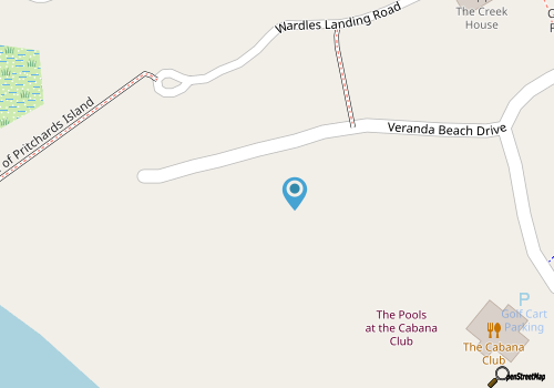 Gorgeous Ocean & Sunset Views, Private Beach, Golf Cart Included -  29 Veranda Beach map location