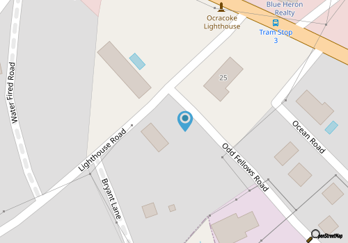 Ocracoke's Lightship Realty map location