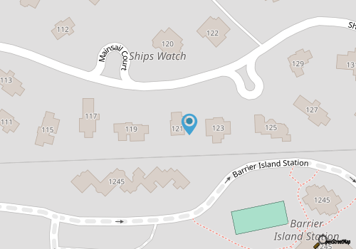 The Florrie at Ships Watch in Duck- 1.5 blocks to beach access Family Friendly Neighborhood map location