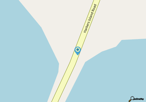 Harkers Island Beach and Boat Ramp map location