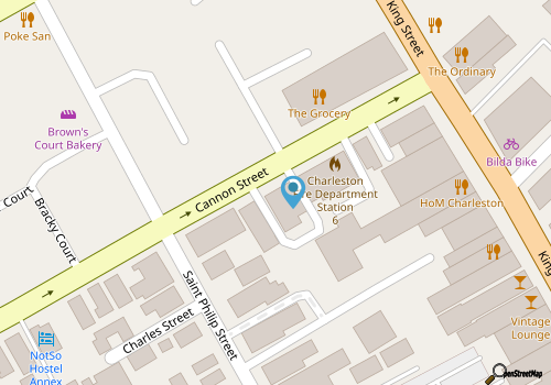 Best Location Downtown Charleston - 2 Bed/2 Bath! map location