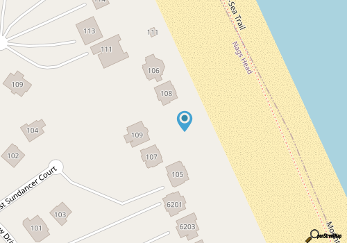 Make A Wish: Oceanfront, Pool, Hot tub, Rec Room map location