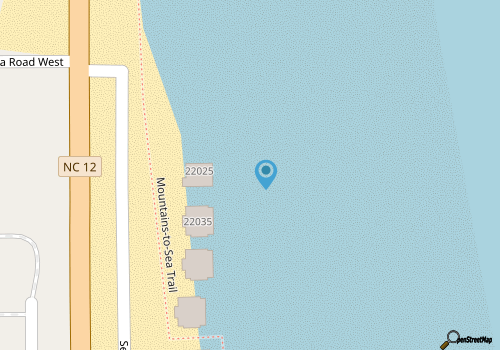 Oceanfront Home in Rodanthe w/ Panoramic Views & Hot Tub map location