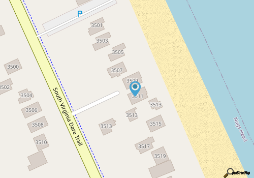 6095 Blessed * 4 Min Walk to Beach map location