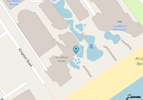 Direct Oceanfront King Suite w/ Great View + Official On-Site Rental Privileges map location