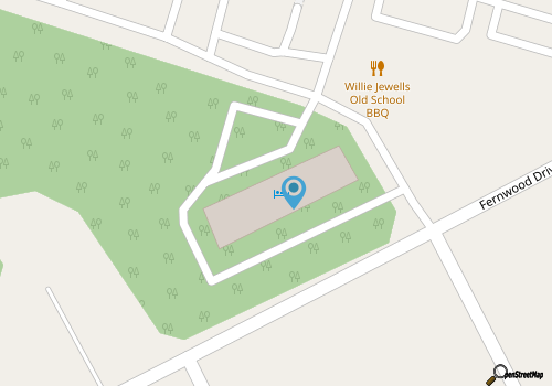 Hampton Inn & Suites North Charleston-University Boulevard map location