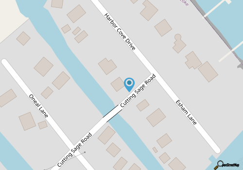 Art-Sea:  Architectural beauty, private boat dock map location