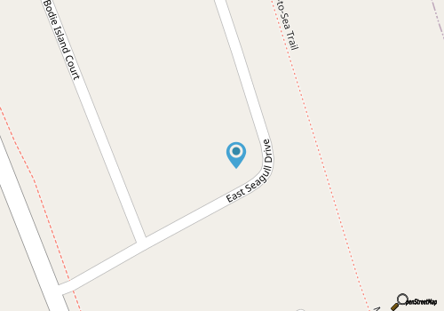 Dolphins and Dunes: Oceanfront map location