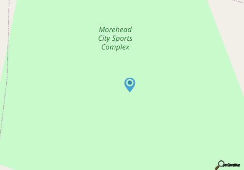 Morehead City Sports Complex map location