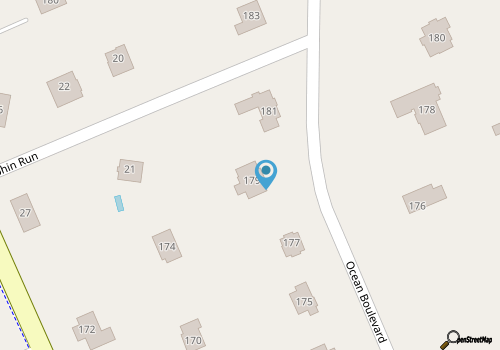 ????? Semi-Oceanfront, 4 BR Property with easy Beach Access ????? map location