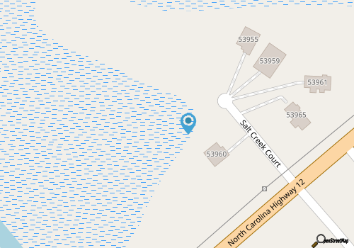 Feeling Frisco - 4-bedroom house in the OBX just steps to the beach. map location