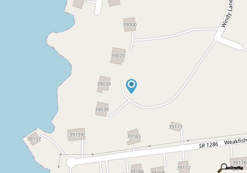 Waterfront home with private hot tub, sound access, fireplace & pool map location