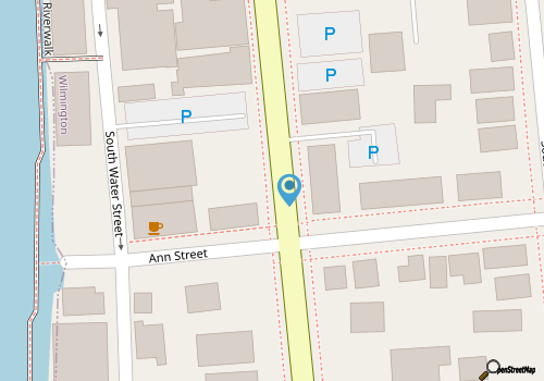 Lovely 2-bedroom house with AC in peaceful Wilmington map location