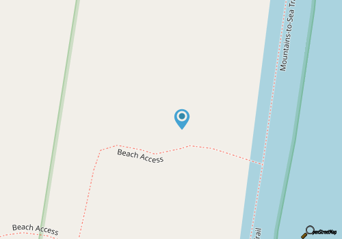On Special, Oceanside, Less Than 500ft to Beach, Hot Tub, Yard, & Decks map location