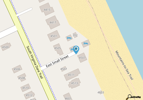 Coastal Dune 4: Pet-Friendly, Cottage on the Beach in Nags Head map location