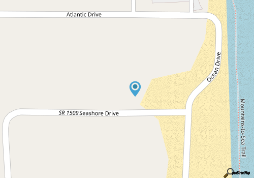 Ocean-view home with deck, screened porch, central AC, washer/dryer, & WiFi map location