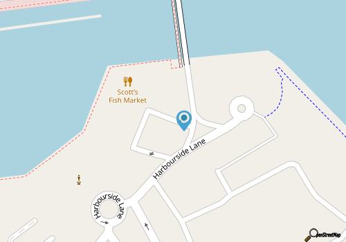 Waterfront Escape w/ a Furnished Balcony, Harbor View, Fast WiFi, & Shared Pool map location