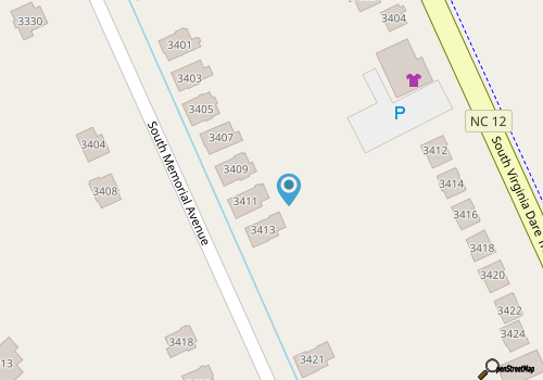 Avalon: Old Nags Head Place, Private Pool, Hot Tub map location