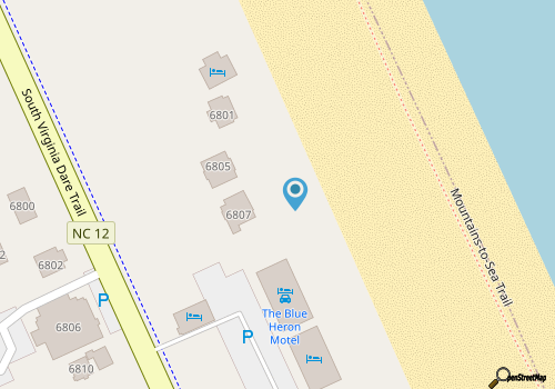 Shontee's Summer Place | Oceanfront | Nags Head | Sleeps 14 map location
