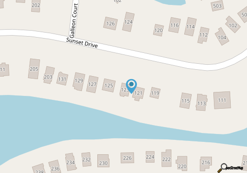 5538 Sunset Kove * Canalfront * Boat Dock map location